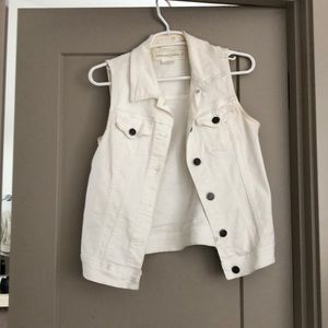 Treasure & Bond Denim Sleeveless Jean Jacket